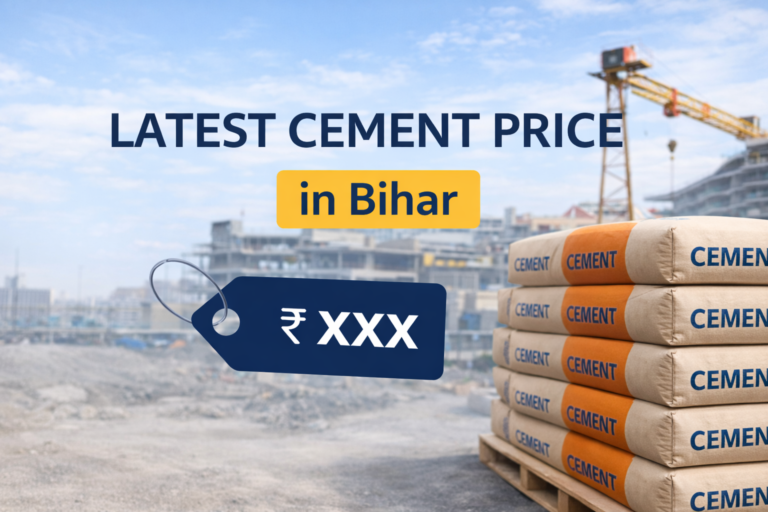 latest cement price in Bihar per bag construction material cost India